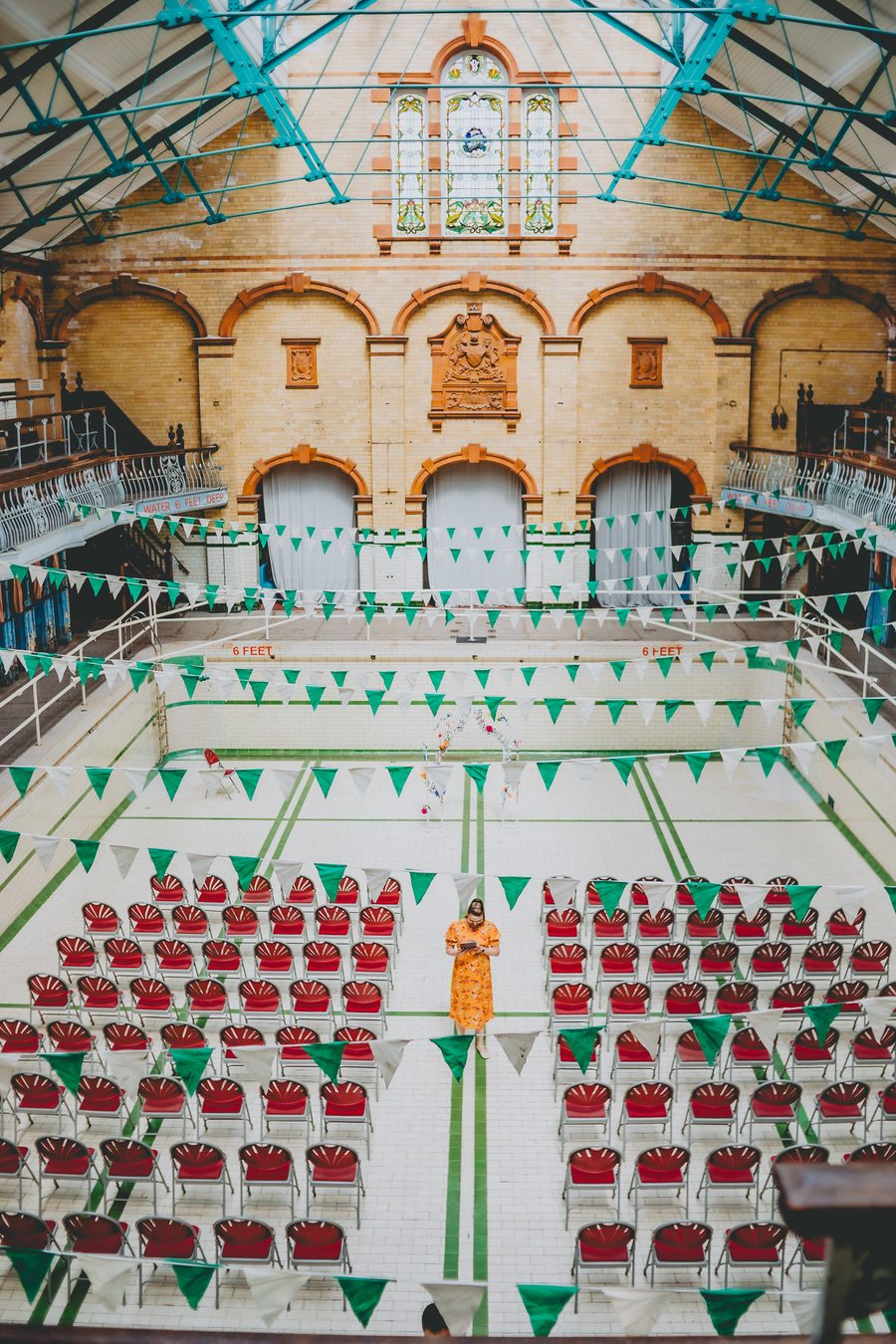 Alternative wedding venue, Victoria Baths, North West