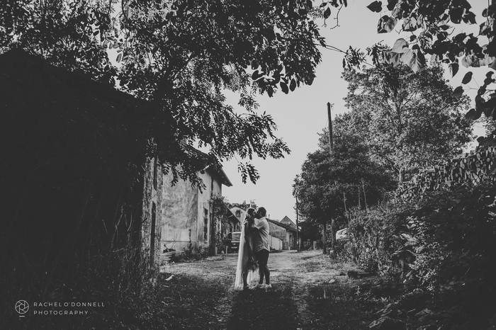 Relaxed wedding portrait, Limoges, France