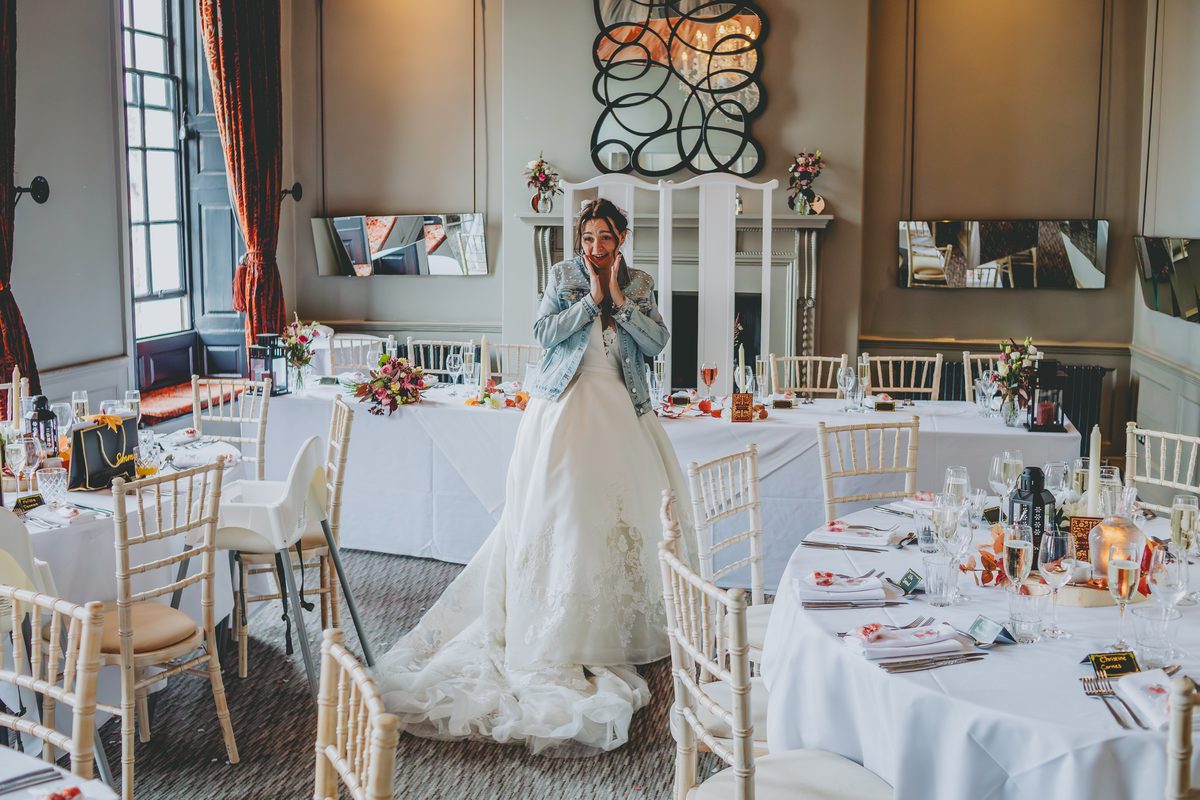 Oddfellows Chester wedding photography, colourful and charming
