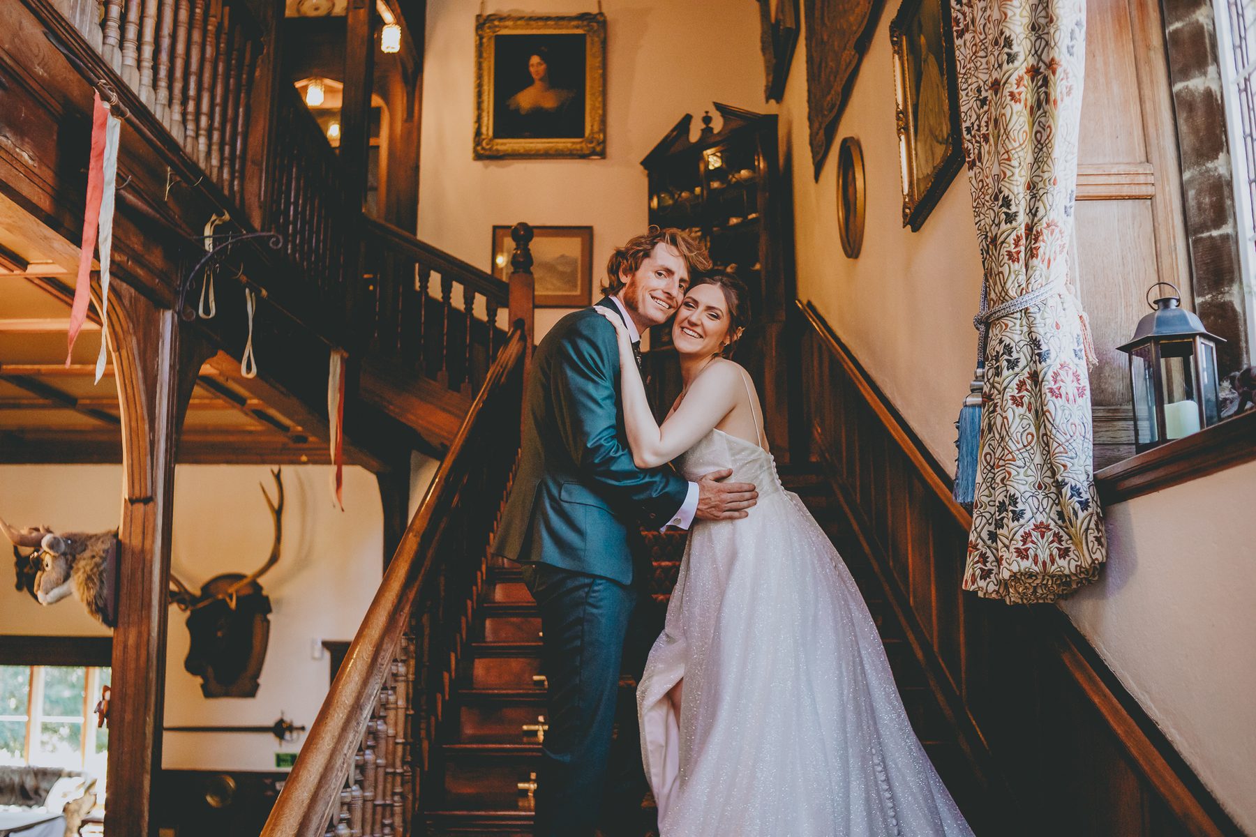 Lowri and Adam's North Wales country house wedding, Wigfair Hall — wedding photography by ro. Photography