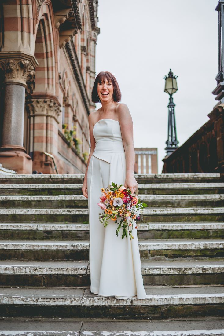 Confetti and celebrations, Chester Town Hall wedding
