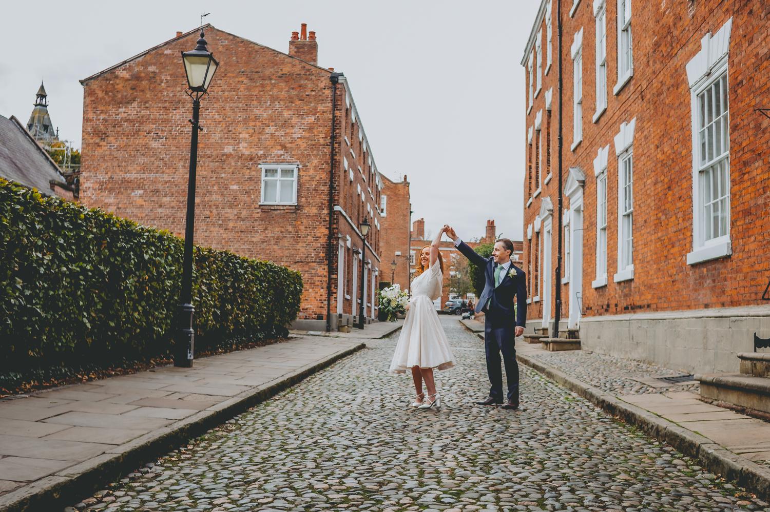 Candid wedding photography in Chester