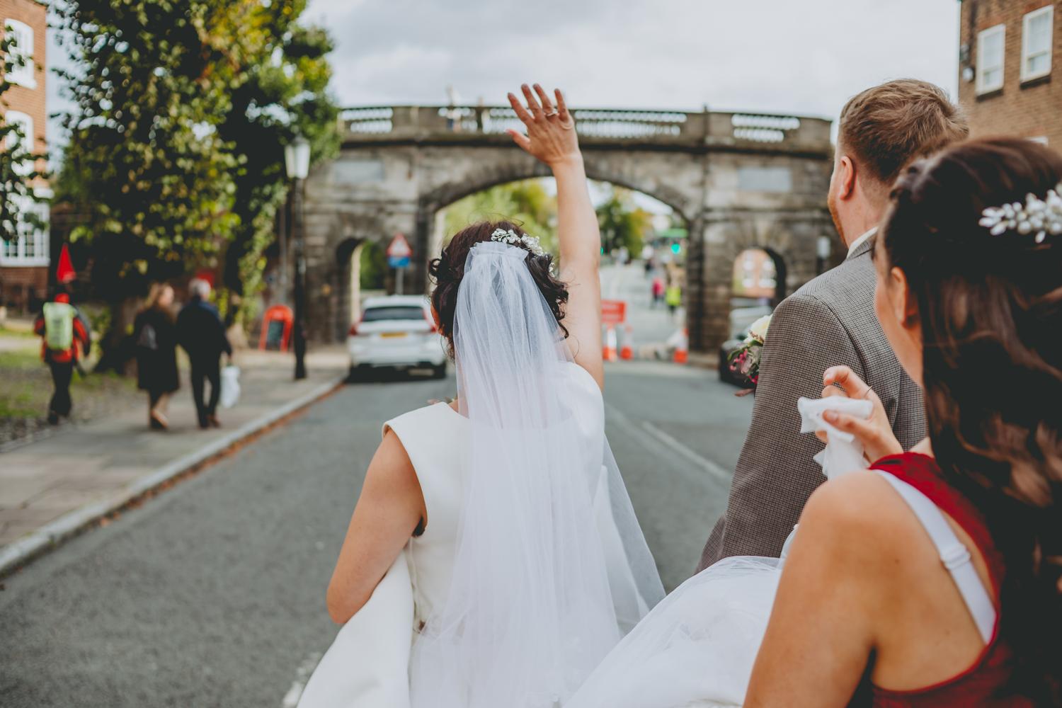 Colourful documentary wedding photography