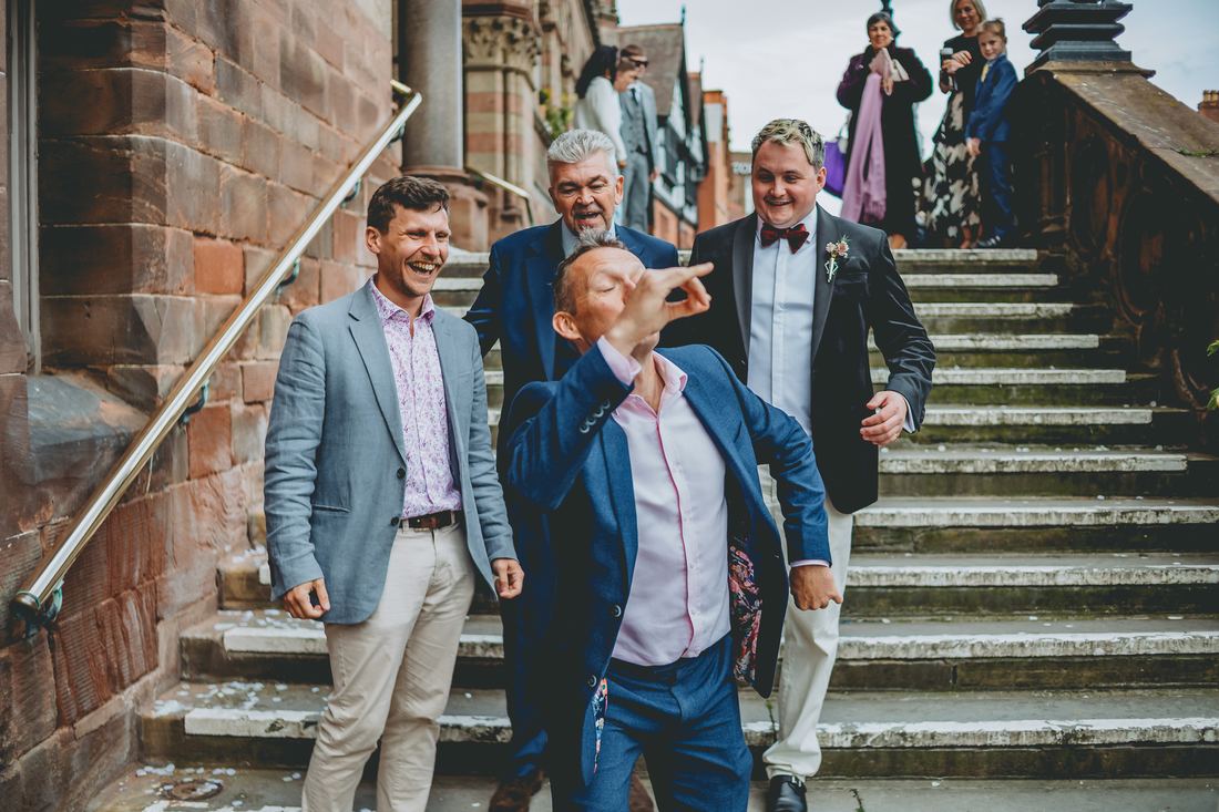 Wedding reception at The Forge, Chester