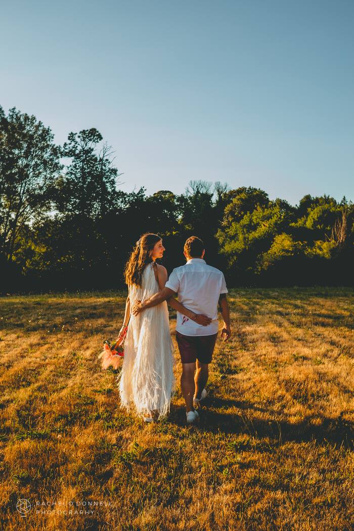 Natural wedding photography, Reve Retreat, Limoges, France